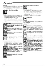 Предварительный просмотр 174 страницы Selco Genesis 302 AC/DC Instruction Manual