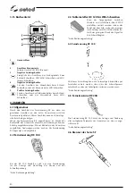 Preview for 80 page of Selco Genesis 3200 GSM Instruction Manual