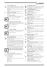 Preview for 101 page of Selco Genesis 3200 GSM Instruction Manual