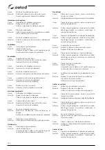 Preview for 144 page of Selco Genesis 3200 GSM Instruction Manual