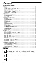 Preview for 212 page of Selco Genesis 3200 GSM Instruction Manual