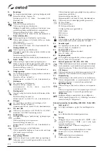 Preview for 278 page of Selco Genesis 3200 GSM Instruction Manual