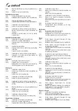 Preview for 346 page of Selco Genesis 3200 GSM Instruction Manual