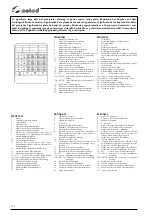 Preview for 354 page of Selco Genesis 3200 GSM Instruction Manual