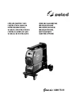 Selco Genesis 3200 TLH Instruction Manual preview