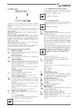 Preview for 77 page of Selco Genesis 3200 TLH Instruction Manual