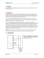 Preview for 3 page of Selco M8100.0060 User Manual