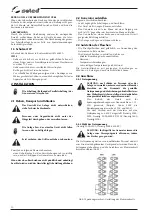 Предварительный просмотр 30 страницы Selco NEOMIG 1600 Instrument Manual