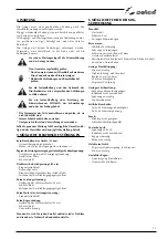 Предварительный просмотр 35 страницы Selco NEOMIG 1600 Instrument Manual