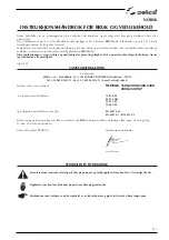 Предварительный просмотр 111 страницы Selco NEOMIG 1600 Instrument Manual