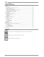 Preview for 116 page of Selco Neomig 3500 Instruction Manual