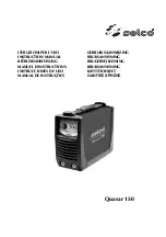 Preview for 1 page of Selco Quasar 150 Instruction Manual