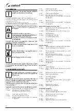 Preview for 94 page of Selco Quasar 150 Instruction Manual