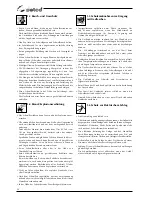 Preview for 34 page of Selco Quasar 320 MSE Instruction Manual