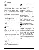 Preview for 62 page of Selco Quasar 320 MSE Instruction Manual