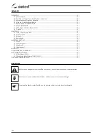 Preview for 144 page of Selco Quasar 320 MSE Instruction Manual