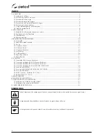 Preview for 4 page of Selco Quasar 320 SMC Classic Instruction Manual