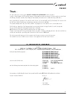 Preview for 25 page of Selco Quasar 320 SMC Classic Instruction Manual