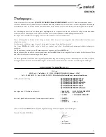 Preview for 47 page of Selco Quasar 320 SMC Classic Instruction Manual