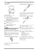 Preview for 62 page of Selco Quasar 320 SMC Classic Instruction Manual