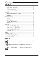 Preview for 72 page of Selco Quasar 320 SMC Classic Instruction Manual