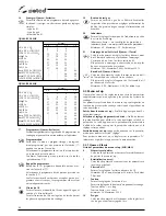 Preview for 80 page of Selco Quasar 320 SMC Classic Instruction Manual