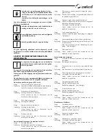 Preview for 157 page of Selco Quasar 320 SMC Classic Instruction Manual