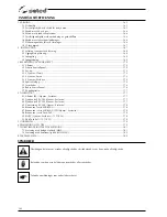 Preview for 164 page of Selco Quasar 320 SMC Classic Instruction Manual