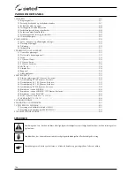 Preview for 186 page of Selco Quasar 320 SMC Classic Instruction Manual