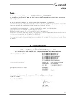 Preview for 207 page of Selco Quasar 320 SMC Classic Instruction Manual