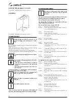 Предварительный просмотр 40 страницы Selco WF 230 Classic Instruction Manual