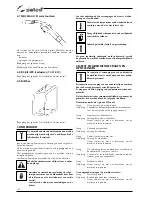 Предварительный просмотр 152 страницы Selco WF 230 Classic Instruction Manual