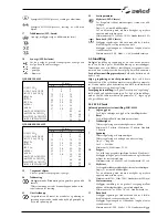 Предварительный просмотр 211 страницы Selco WF 230 Classic Instruction Manual