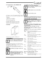 Предварительный просмотр 217 страницы Selco WF 230 Classic Instruction Manual