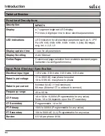 Предварительный просмотр 7 страницы Selec MFM374 Operating Instructions Manual