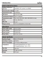 Предварительный просмотр 8 страницы Selec MFM374 Operating Instructions Manual