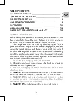 Preview for 3 page of Selecline 600103444 User Manual