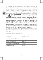 Preview for 22 page of Selecline 600103444 User Manual