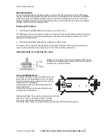 Предварительный просмотр 9 страницы Selecon Pacific Dowser Operation Manual