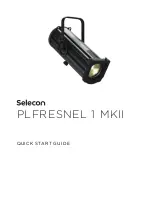 Preview for 1 page of Selecon PLFRESNEL 1 MKII Quick Start Manual