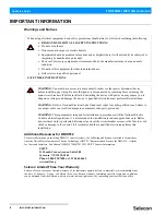 Preview for 3 page of Selecon PLFRESNEL 1 MKII Quick Start Manual