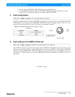 Preview for 6 page of Selecon PLFRESNEL 1 MKII Quick Start Manual