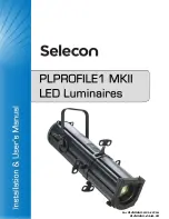 Selecon PLPROFILE1 MKII Installation & User Manual preview