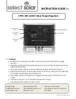 select solar EPHC 10A Instruction Manual preview