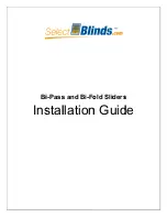 Предварительный просмотр 1 страницы SelectBlinds Bi-Pass Installation Manual