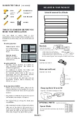 Preview for 2 page of SelectBlinds Dual E Series Install Manual