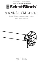 SelectBlinds MOTION CM-01 Manual preview