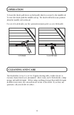 Preview for 10 page of SelectBlinds Skylight Installation & Care Instructions