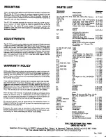 Preview for 3 page of Selectone ST-101 Operating Instructions