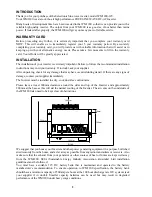 Preview for 2 page of Selectronic Australia WM1200-12V Owner'S Manual